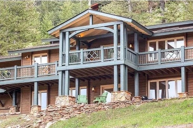 Exterior of the mountain home